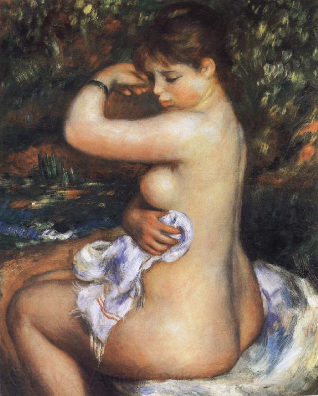 Pierre-Auguste Renoir After the Bath Norge oil painting art